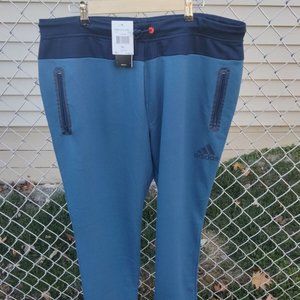 Adidas Original Premium College Sweatpants Blue Size XL Baggy Cotton B38775
